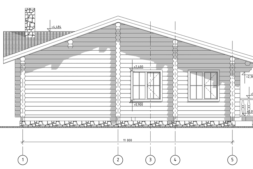 Дом-бревно260мм-11000х8500мм-1эт-АР