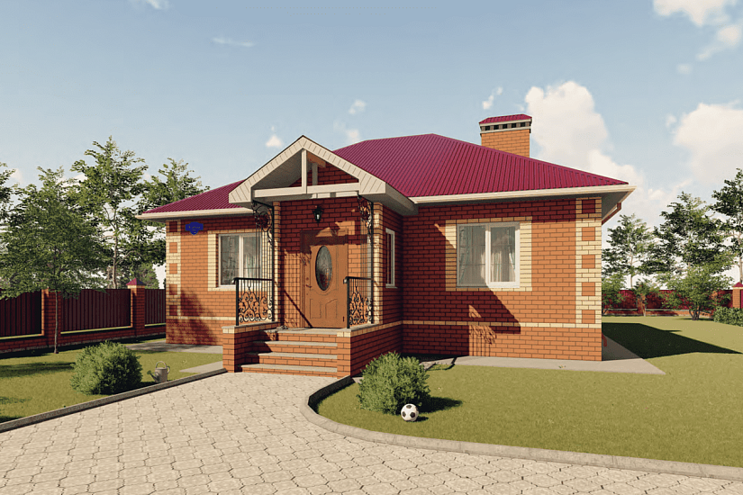 Дом-блочный-11690х11430мм-1эт.-АР-КР Дом-блочный-11690х11430мм-1эт.-АР-КР