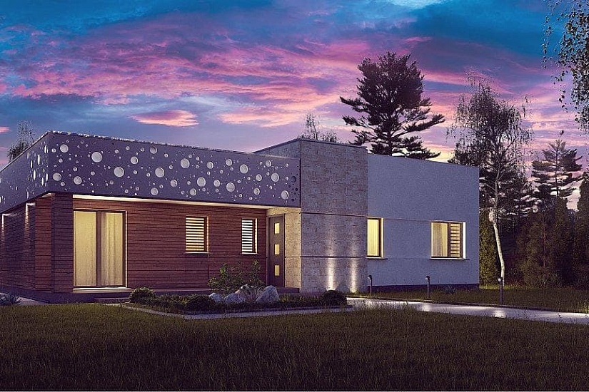 Проект дома Kx115