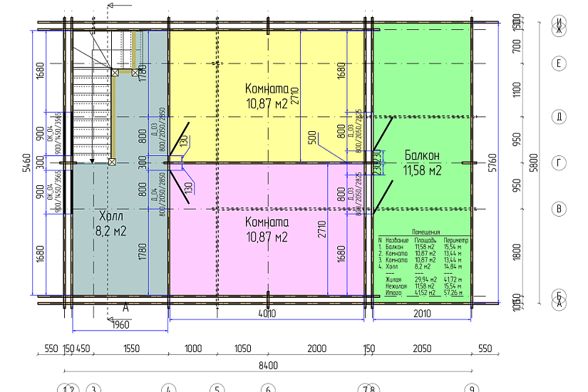 Дом-брус-2этажа-5800х8400-КД Дом-брус-2этажа-5800х8400-КД