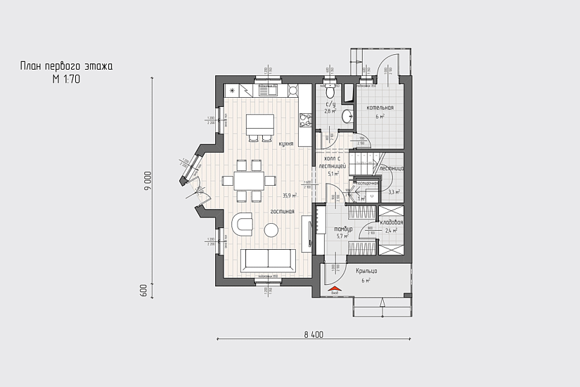Берчикуль Дом ТН 120-3 Берчикуль Дом ТН 120-3