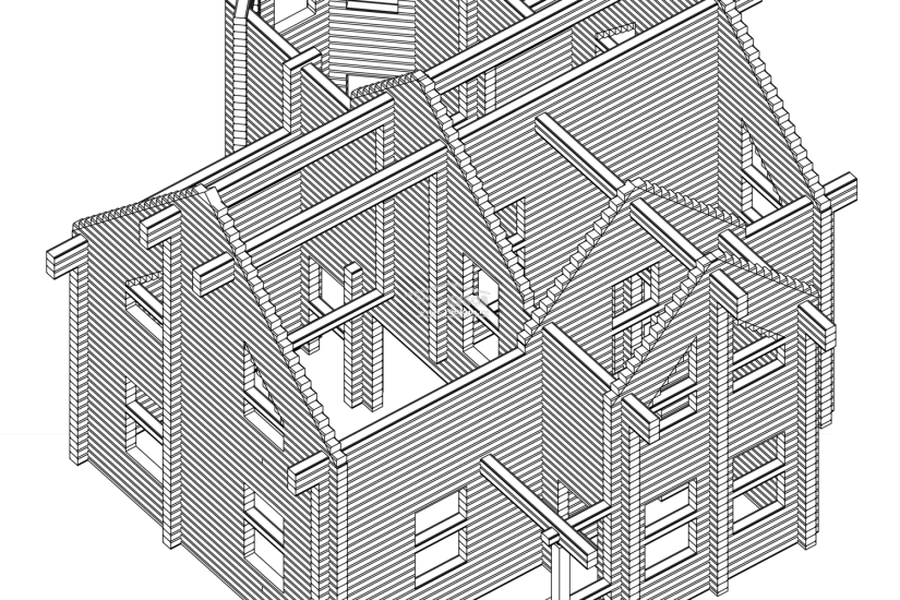 Жилой дом с эркером 2259
