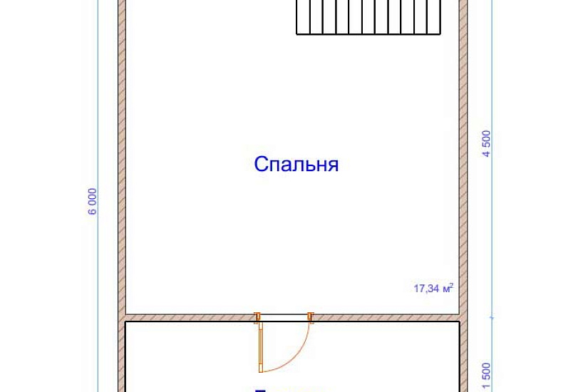 Дом из бруса №7