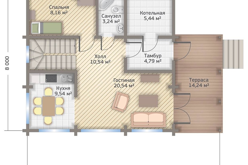 Жилой дом 01049