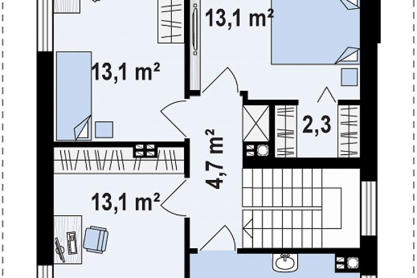 ДОМ ИЗ ГАЗОБЕТОНА ГД-131а