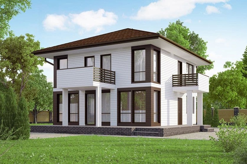 Каркасный дом КД-172