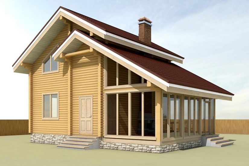 Дом-брус200х142-9740х6740-1,5эт-АР-КР