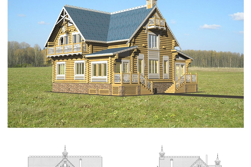 Жилой коттедж №22