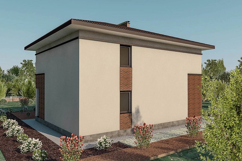 Каркасный дом КД-207-3