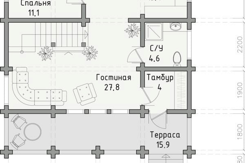 Эльбрус-мини 117 м2 2 Эльбрус-мини 117 м2 2
