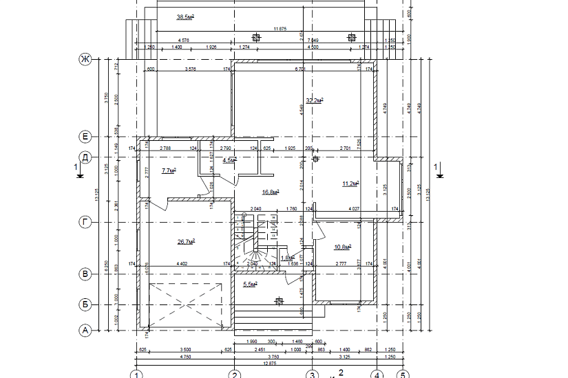 Проект дома Кипарис Проект дома Кипарис