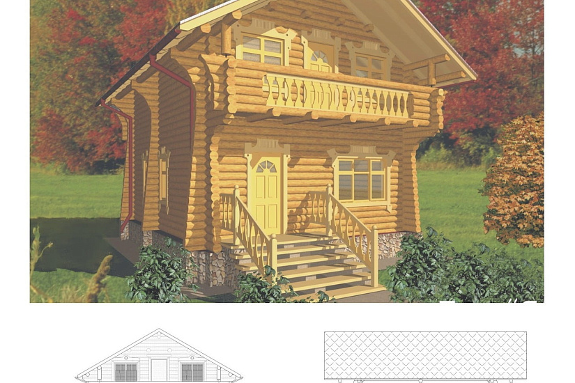 Жилой коттедж №10