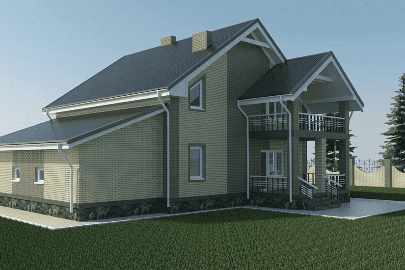 Проект индивидуального жилого дома Стадия Р. Разделы АР,КР,инж сети Проект индивидуального жилого дома Стадия Р. Разделы АР,КР,инж сети