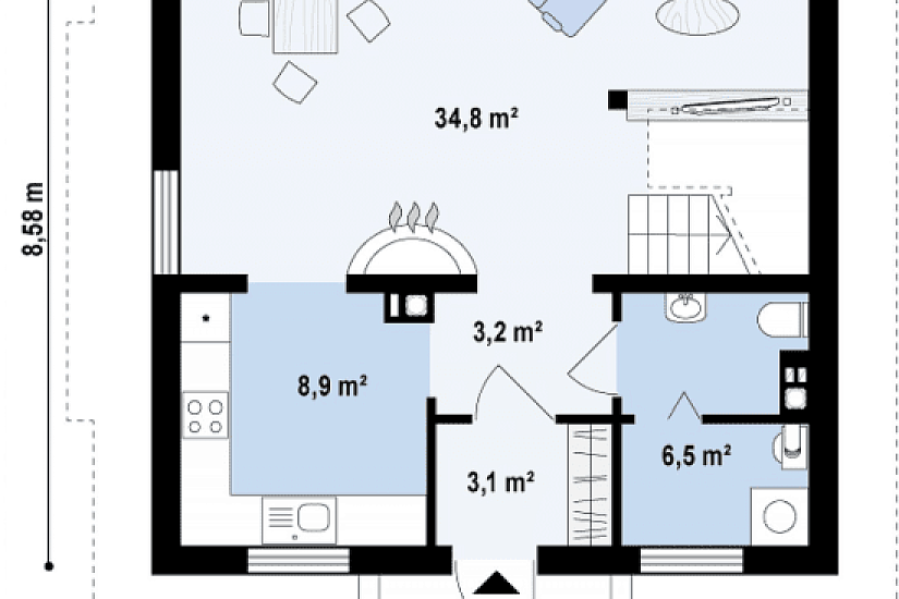 Дом КП 119,1 кв.м