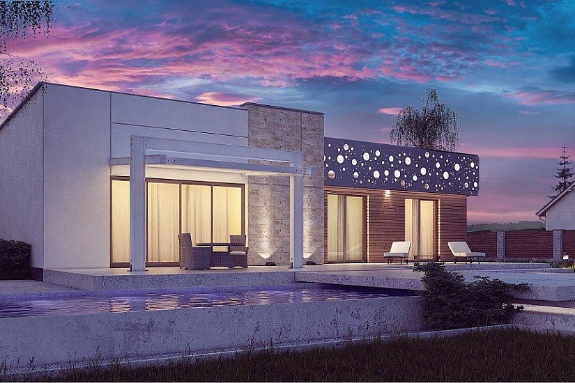 Проект дома Kx115