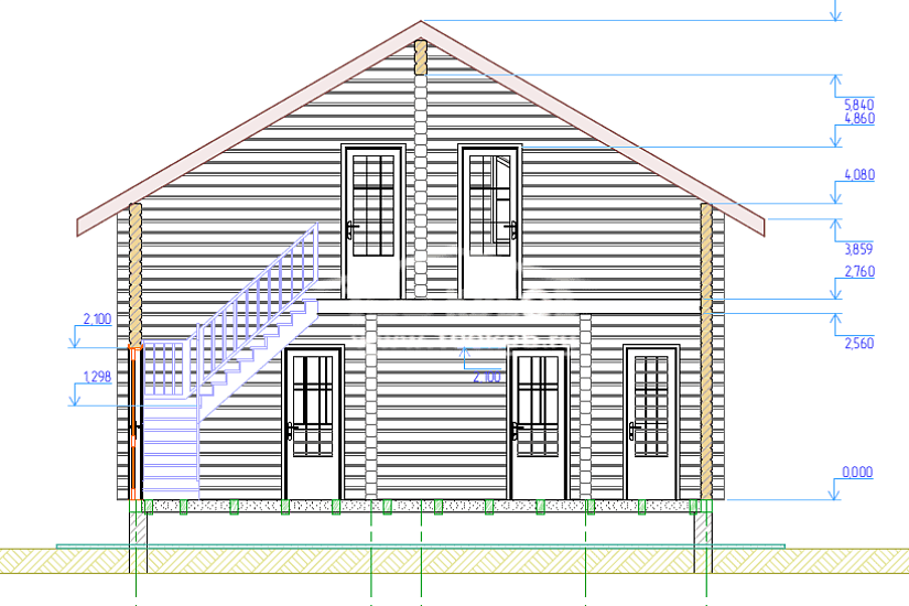 Дачный дом 2248
