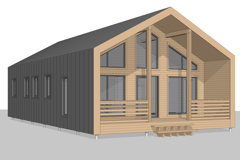 Дом-каркасно-щитовые-1этаж-8000х15000-ЭП