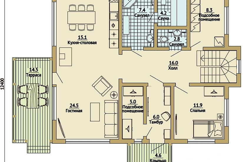 Дом КП 215,5 кв.м