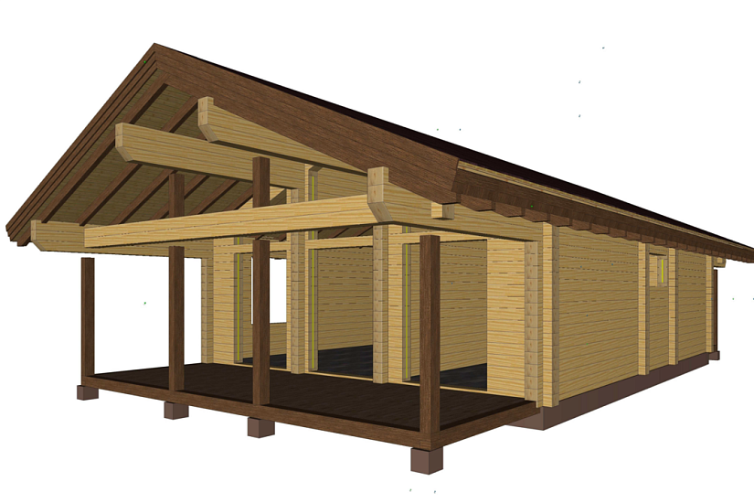 Дом-брус-1этаж-9500х15400-КД