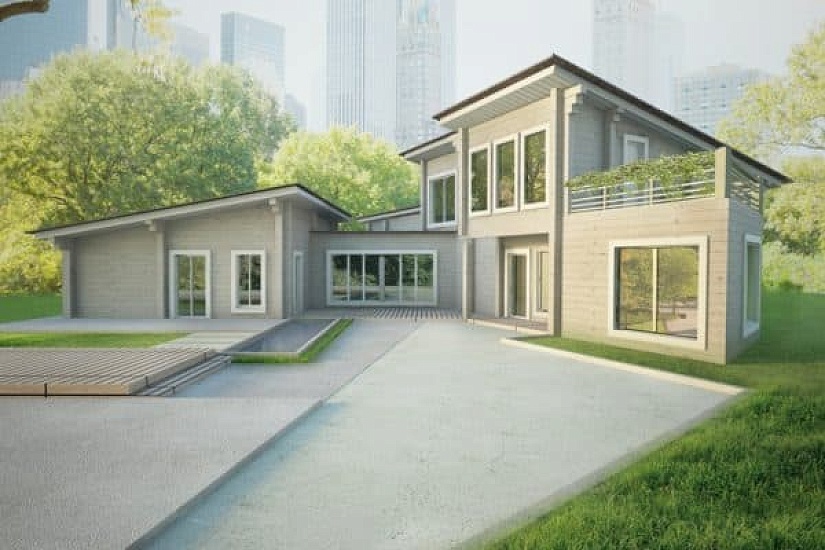 Дом с баней Фазан 247 м2