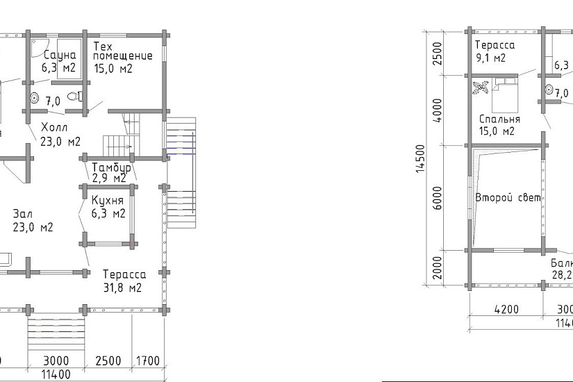 Жилой коттедж "Троя"