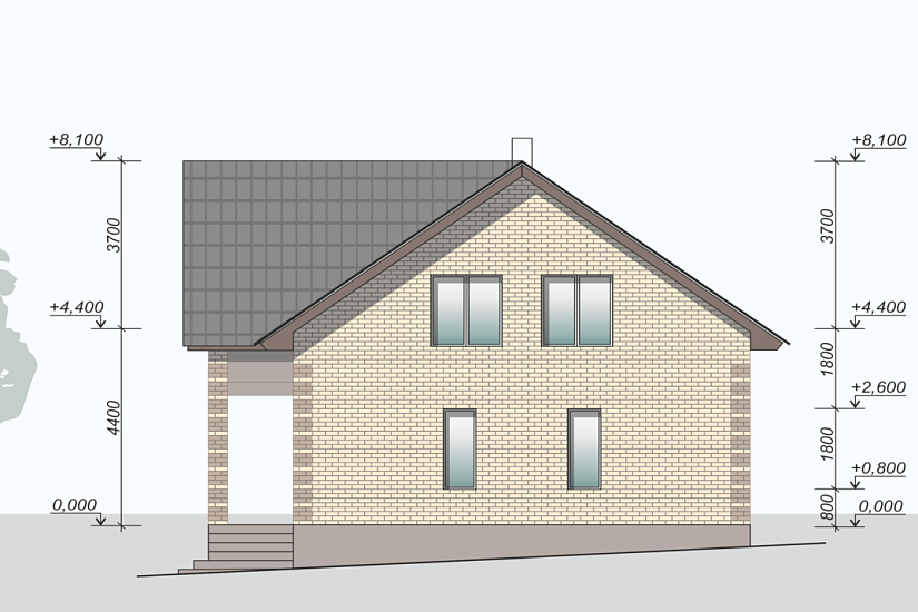 Дом-газобетон-2этажа-10470х10650-ЭП