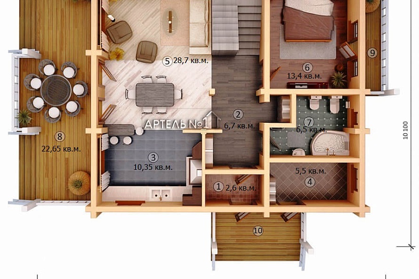 ПРОЕКТ: ДОМ СКАЗКА 189