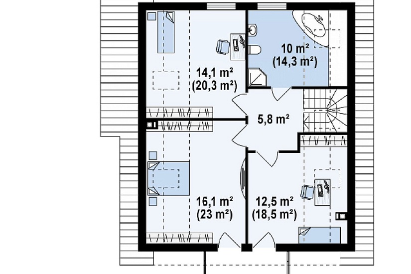 Проект дома Шоколад