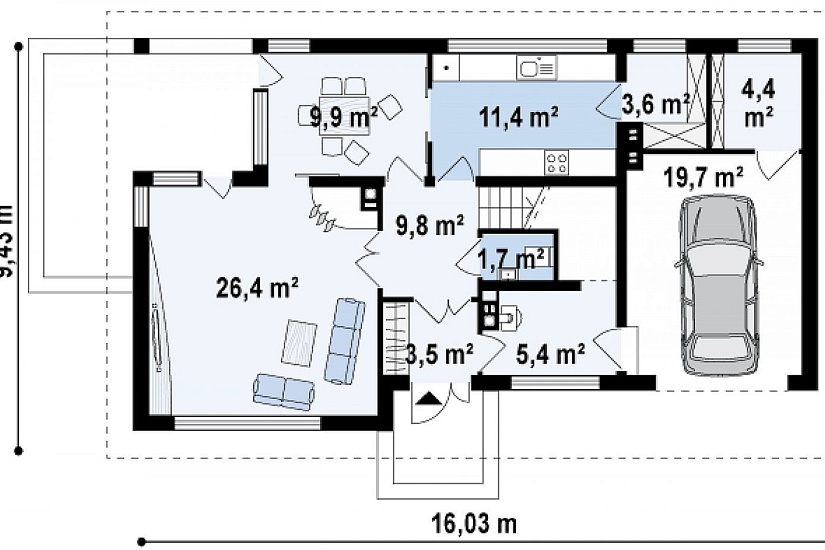 Проект дома Вдохновение