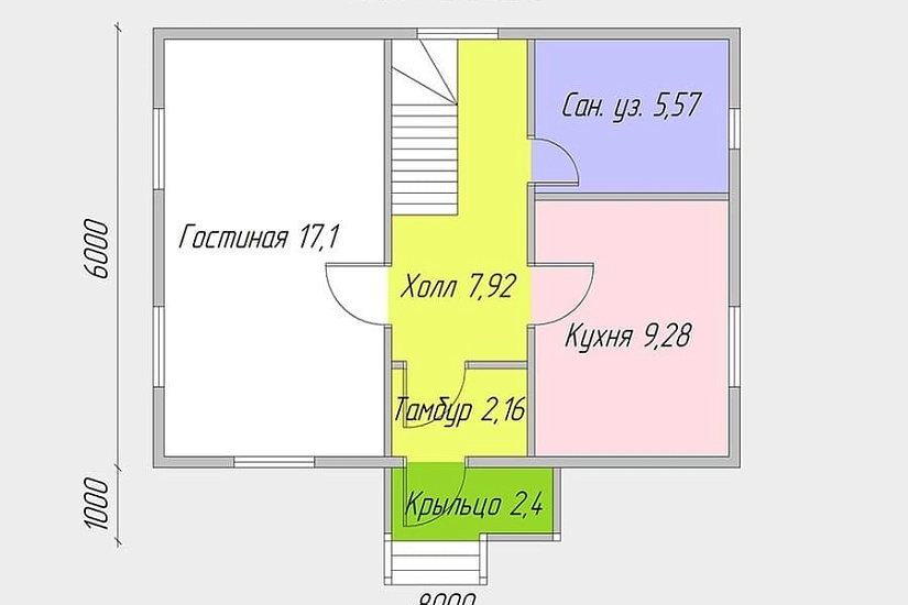 Барон 6К 6.0х8.0 м