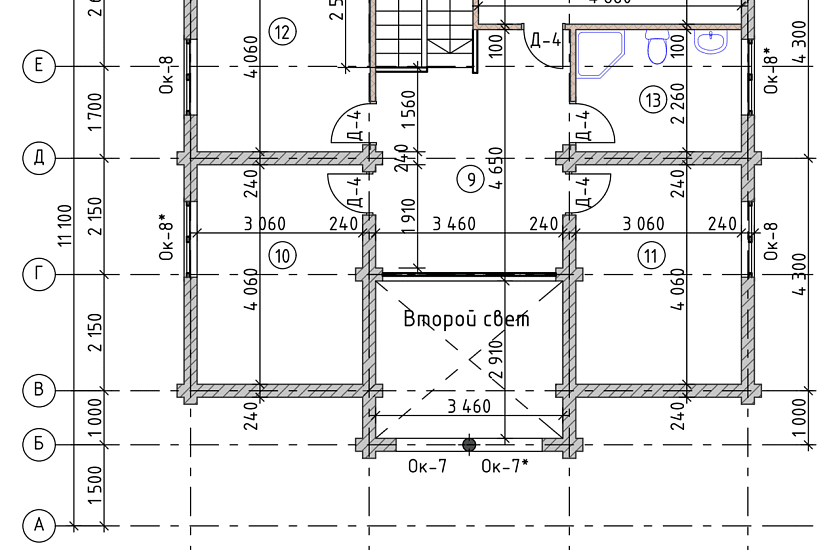 Дом-бревно240мм-10300х11100мм-1,5эт,-АР-КР