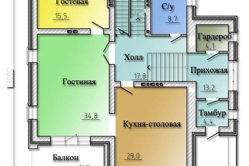 Проект дома 382,5 кв.м.