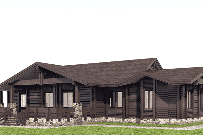 Проект дома "Лукоморье" Проект дома "Лукоморье"