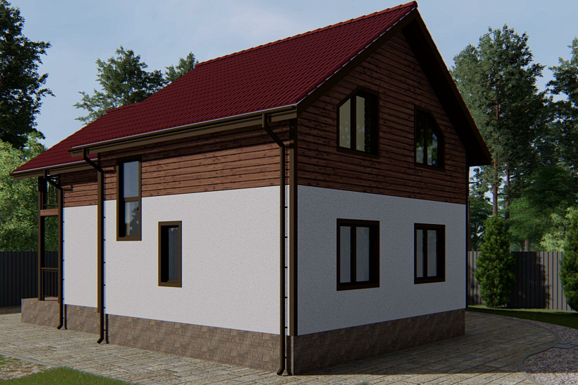 Дом-каркас150мм-12700х9200мм-1,5эт-АР Дом-каркас150мм-12700х9200мм-1,5эт-АР