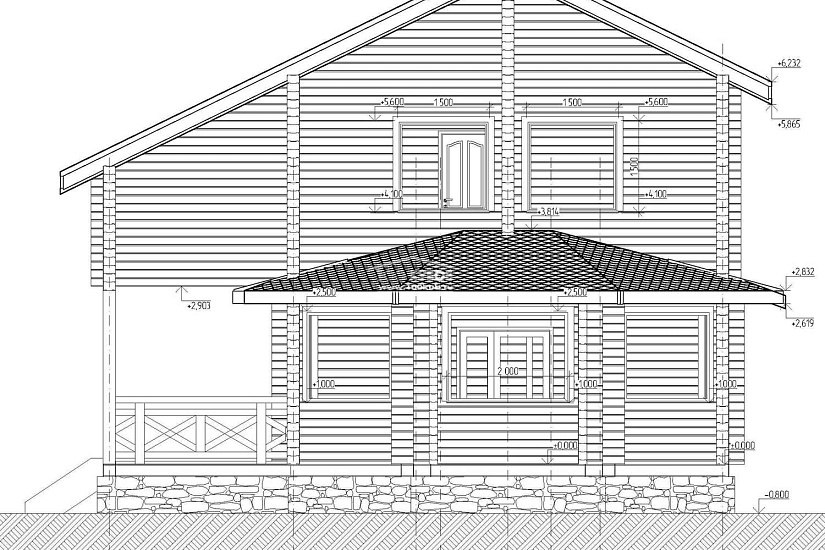 Жилой дом с эркером 2276 Жилой дом с эркером 2276