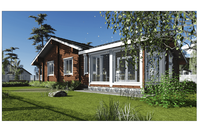 Дом 16х13-1эт-брус-АР Дом 16х13-1эт-брус-АР