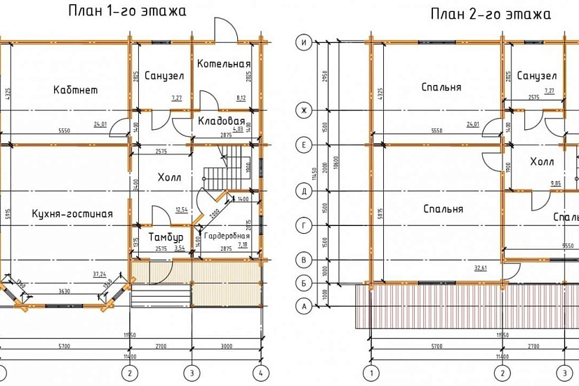 Дом из бруса 12*12