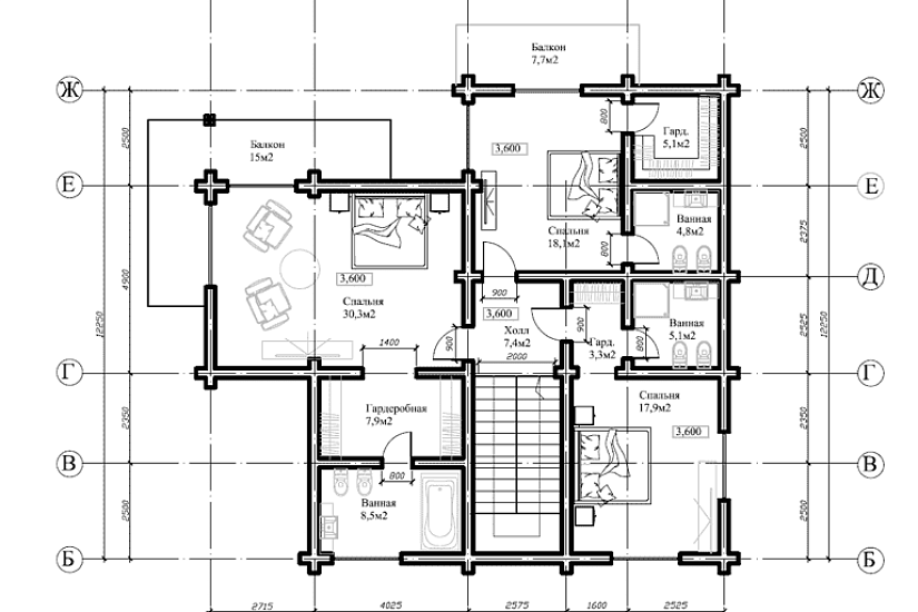 Проект дома «Резиденция»