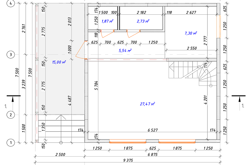 Дом-SIP-панели-1,5этажа-9375х7500-АР-КР