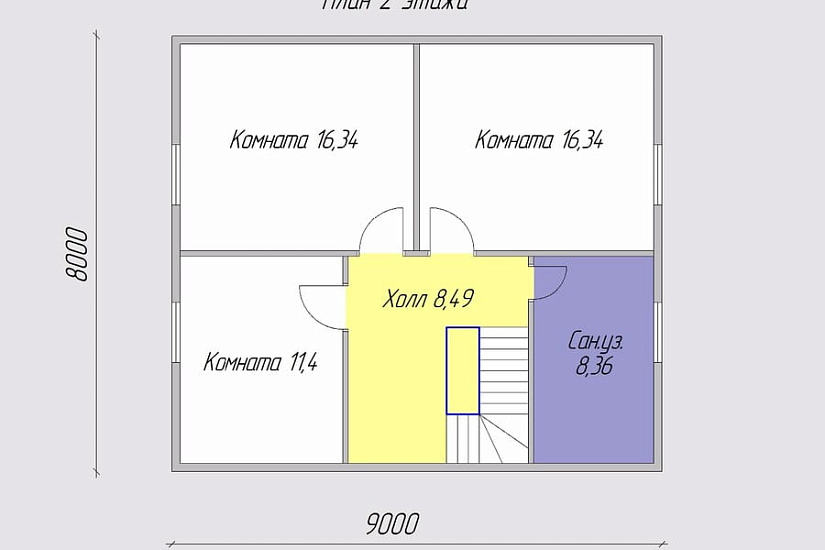 Лорд 2К 8.0x9.0 м