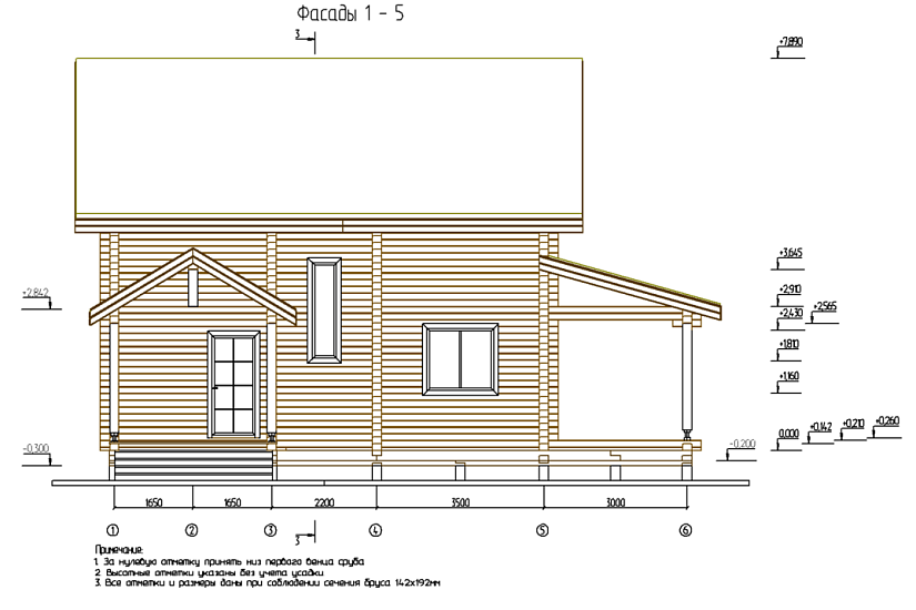 Дом-брус-2этажа-9500х12000-АР-КД
