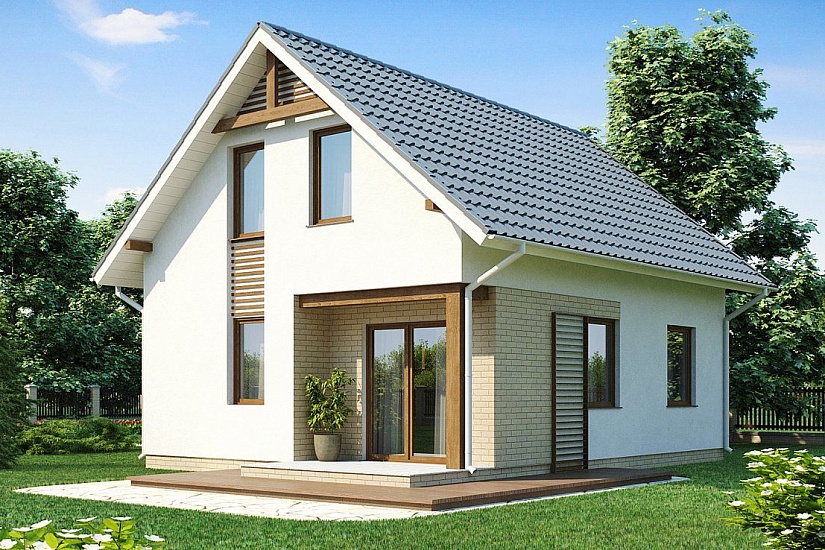 Каркасный дом КД-92-1