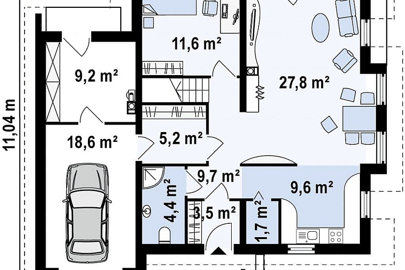 ДОМ ИЗ ГАЗОБЕТОНА ГД-183а