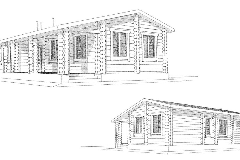 Баня-бревно260мм-11400х8100-1эт-АР