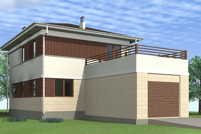 Каркасный дом КД-178