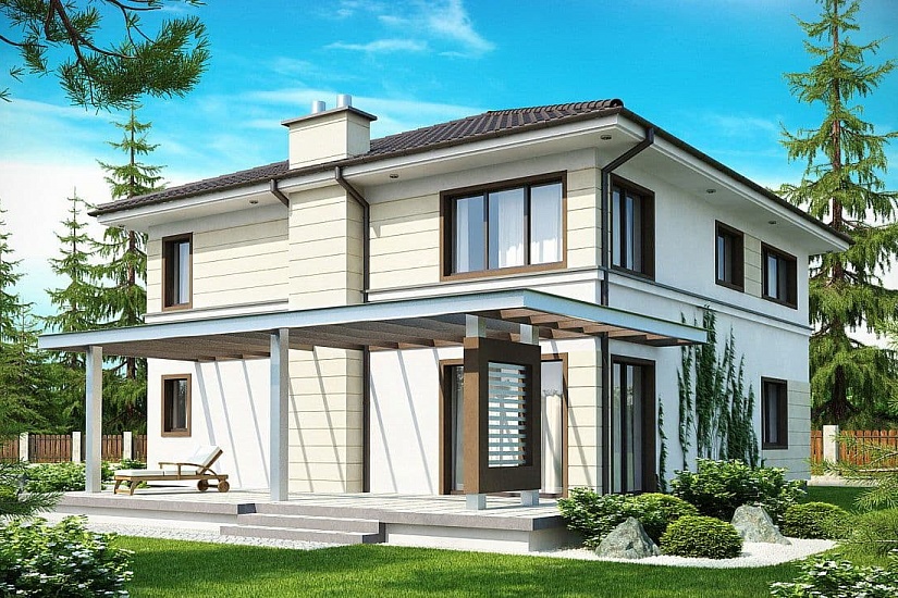 Каркасный дом КД-313