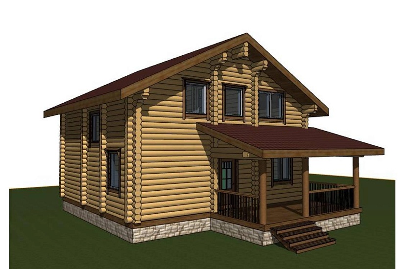 Дом из бревна Дом из бревна