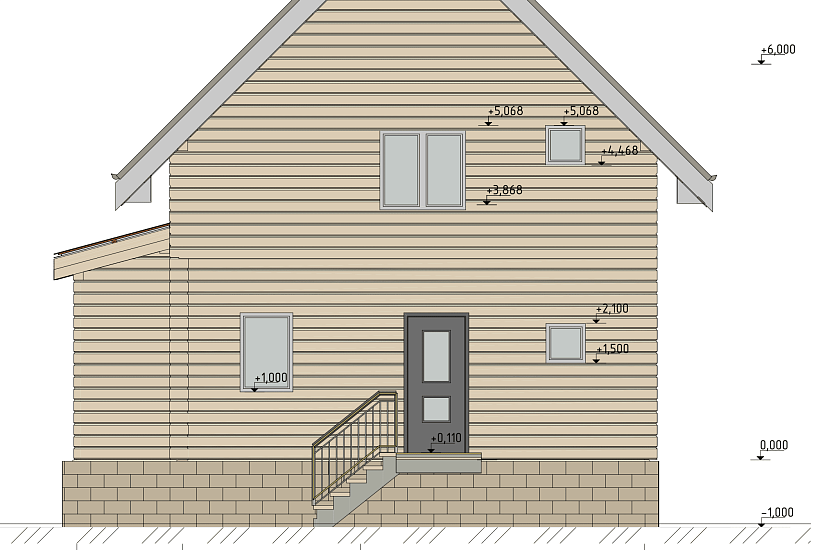Дом-брус150х150мм-8600х8300мм-1,5эт-АР