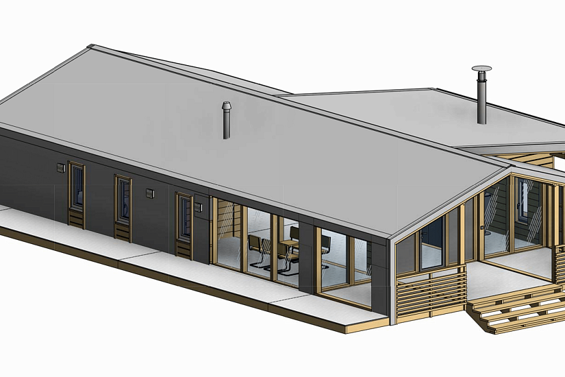 Дом-каркас200мм-10785х16500мм-1эт-АР