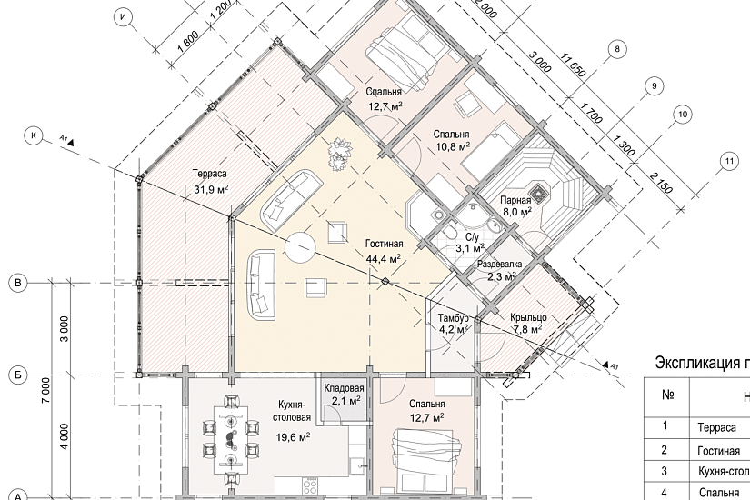Дом-брус145х190мм-14000х11650мм-1эт-АР-КР